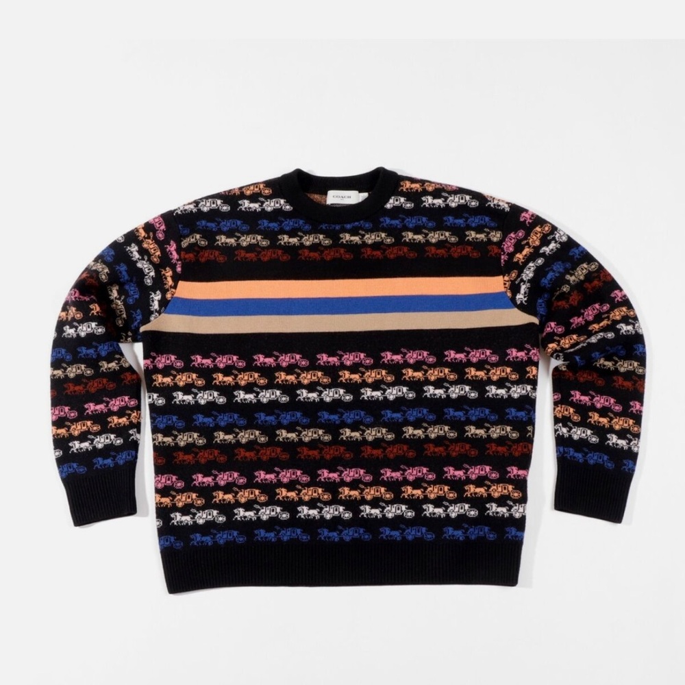 Coach High Quality 100% Wool Sweater